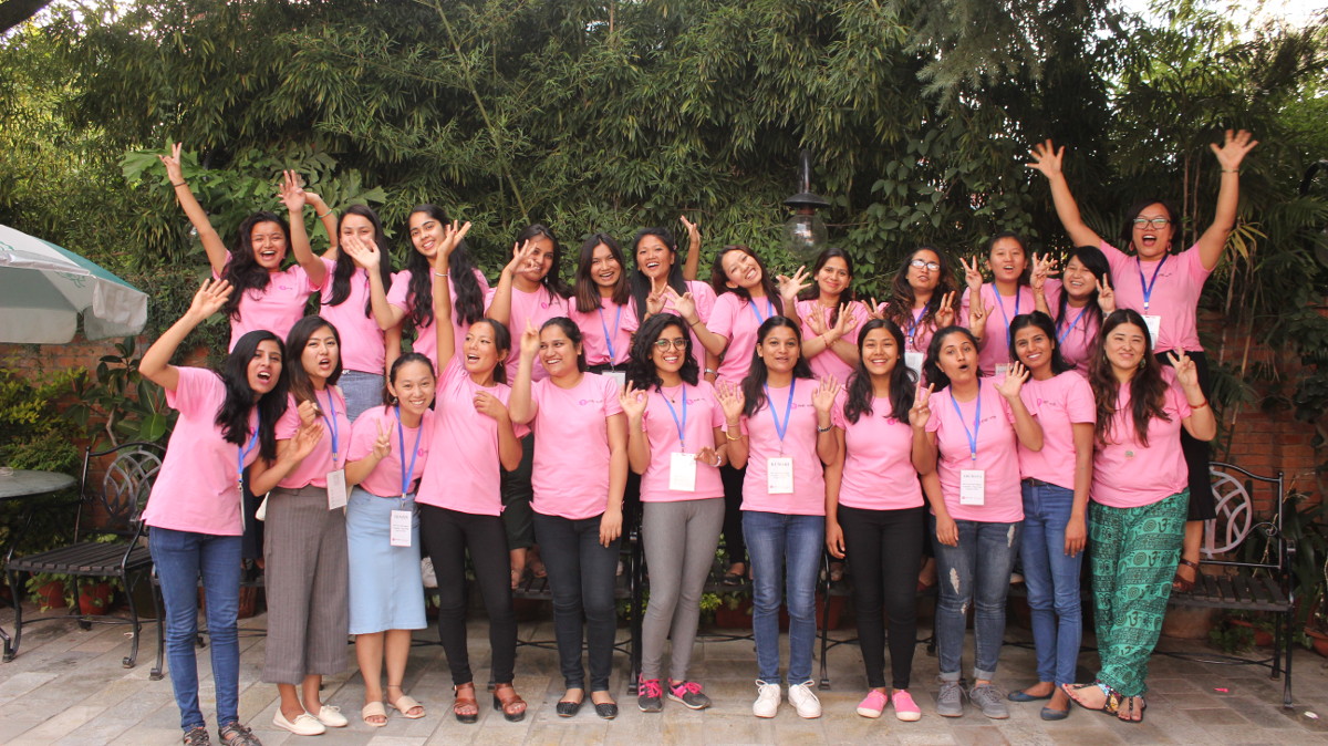 Her Turn Girls Support Committee – Mentorship Program Fellows prepare to lead!