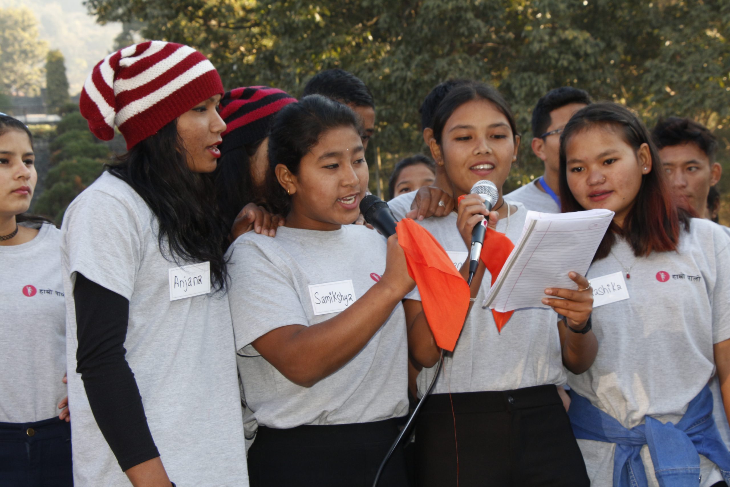 Adolescent Advocates Dance And Call For Safe Schools, Safe Communities In Nepal
